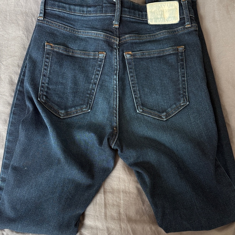 Everlane Blue High Rise Skinny Jeans